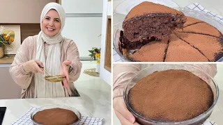 كيكه السعادة من غير فرن ولا مضرب وكله في الخلاط هتعملي أطعم كيك ميكس من الشيكولاته و القهوة 