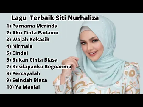 Download MP3 Lagu Terbaik Siti Nurhaliza Ratu Pop Malaysia