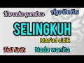 Download Lagu selingkuh karaoke | mas'ud sidik | full lirik nada wanit