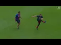TEX@BOS: Red Sox players play soccer before the game