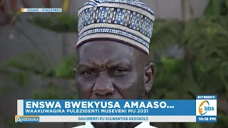 Hajji Latif Ssebaggala Alangiridde, Agenda Kuwagira Pulezidenti Museveni Oba Omuntu gw'Anaasemba