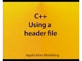 C Using a header file
