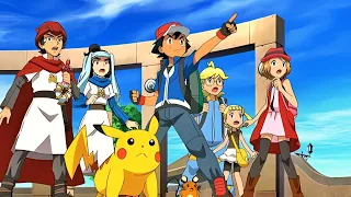 pikachu and friends encounters hoopa who summons the legendary pok mon lugia animation recap