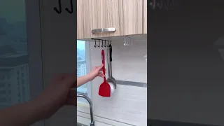 Metal Hanger Under Shelf Coffee Mug Cup Holder Rack for Kitchen Counter Cabinet Table