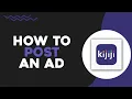 How To Post An Ad on Kijiji Quick Tutorial