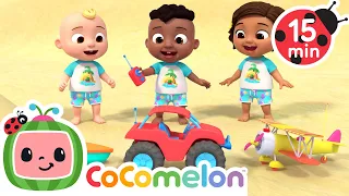 Cars & Trucks At The Beach! (Kids Special) | CoComelon | Songs and Cartoons | Best Videos for Babies