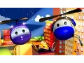 Lagu Tom der Abschleppwagen und Hector der Helikopter in Car City | Lastwagen Bau-Cartoon-Serie Kinder