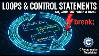 Loop Control staments for while do while and Break in C Lec12