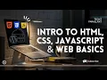 Introduction to HTML CSS JavaScript How websites work Web Development Tutorials