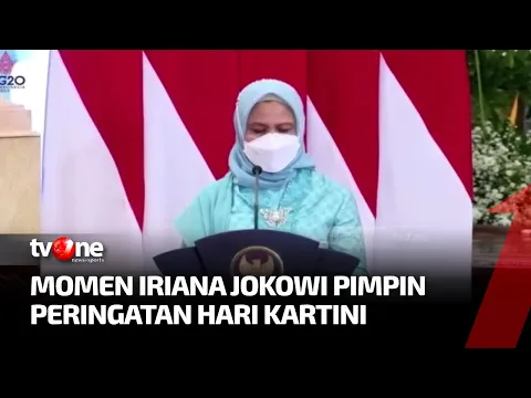 Ibu Iriana Pimpin Peringatan Hari Kartini di Istana Merdeka