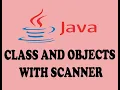 CLASS AND OBJECTS WITH SCANNER IN JAVA URDU HINDI