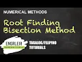 Root Finding - Bisection Method Numerical Methods Tagalog