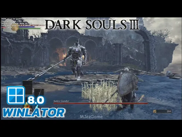Winlator v8 (Afei) - Gameplay Dark Souls 3 (Windows) On Android