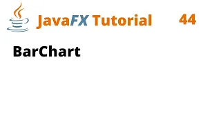 JavaFX Tutorial 44 - BarChart