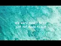 Ber, Charlie Oriain - Meant To Be (Letra/Lyrics) | Official Music Video