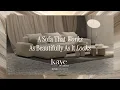 Kaye Collection A sofa that keeps up with real life without sacrificing style