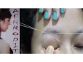 How To Do Eyebrow Threading Professionally AFHRODIT Hair Beauty Salon For Family