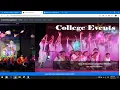 Project on Event Management System in Java