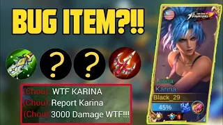 KARINA USING BRAXY CHOU BUILD?? | KARINA BEST MOMENTS MONTAGE#3 // MLBB