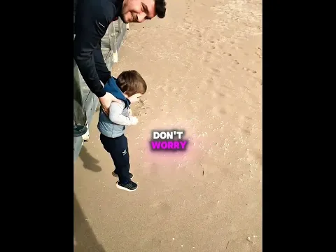 This little boy found the courage to face his fear with his dad by his side ❤️