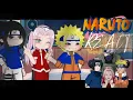 Naruto React To Team 7 Part 1 FULL Gacha React