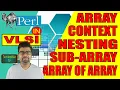 Mastering Data Structures in Perl Exploring Array and Context
