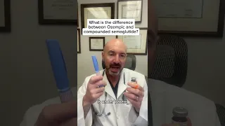 What is the difference between Ozempic and Compounded Semaglutide