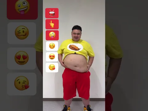 120Kgデブのお腹でイケイケベイビーシャークダンス