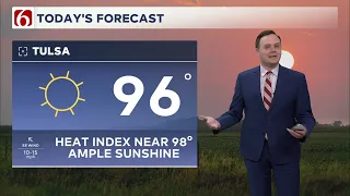 Tulsa Weather Stephen Nehrenz s Monday Afternoon Forecast August 3 2026