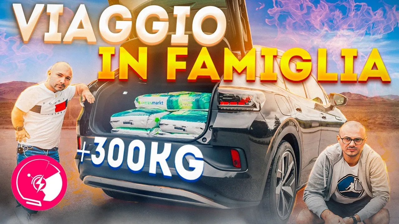 TEST SOLO o in COMPAGNIA? autonomia "VUOTO" e "PIENO CARICO" di Volkswagen ID.4 GTX