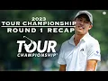 2023 Tour Championship Round 1 RECAP Morikawa -10 ATOP LEADERBOARD After Strong Round