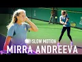 Download Lagu Mirra Andreeva Slow-motion | Forehand Backhand [4k 60fps]