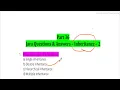 Inheritance Java Language MCQ for Interview Placement Exam