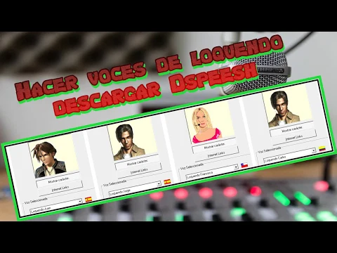 Download MP3 Como descargar y hacer todas las voces de loquendo ( Descargar Dspeech) 2023