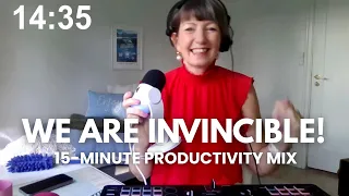 Perfect no INVINCIBLE yes Get Things Done 15-minute Productivity Mix