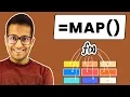 MAP Function Can Do Wonders in Excel 6 Examples