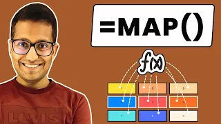 MAP Function Can Do Wonders in Excel 6 Examples