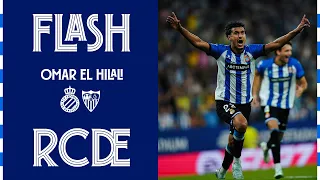 Flash amb Omar El Hilali #EspanyolSevilla