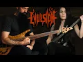 Lagu Evulsion - Grazed by Death (guitar and bass playthrough)