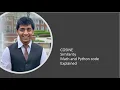 COSINE Similarity Math and Python code Explained