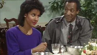 dinner turns into a warzone at the huxtables table the cosby show