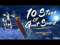 The 10 STEPS of Great Sword - Monster Hunter Rise