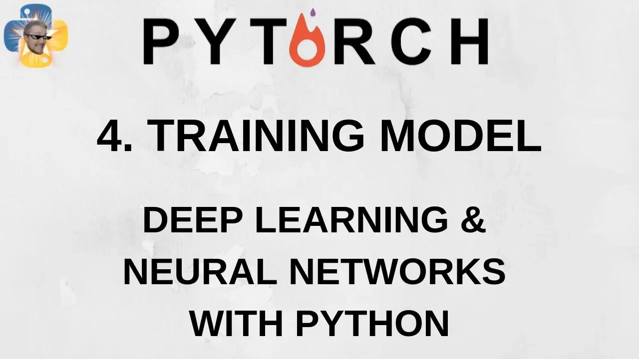 Training Model - Deep Learning and Neural Networks with Python and Pytorch p.4