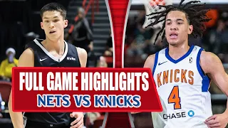 Brooklyn Nets vs New York Knicks NBA Summer League 2026