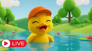 🎶TODOS LOS NIÑOS DE VACACIONES CON EL PATITO JUAN🦆🐥 Canciones de Diversión 😂😍