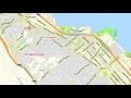 San Francisco Oakland California US printable editable layered Vector Map
