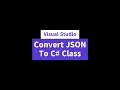Convert JSON String as C Class