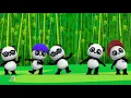 Download Lagu lima panda kecil | lagu kartun untuk anak-anak