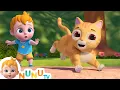 Download Lagu London Bridge Is Falling Down | Baby Helping Cat | Nursery Rhymes \u0026 Kids Songs | NuNu Tv