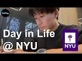 Day in Life of Economic Major at New York University UniVlog Kuuga